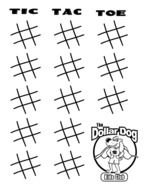 Tic Tac Toe Coloring Pages