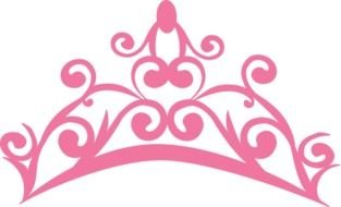 Pink Princess Crown, tiara, Clip Art
