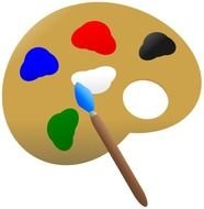 Paint Palette Clip Art N33