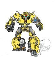 Transformers Drawings Bumblebee Car