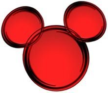 Red Mickey Mouse Ears Clip Art