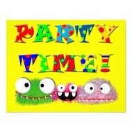 Cartoon Kids Birthday Party
