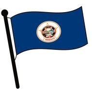 Waving Flag Clip Art N38