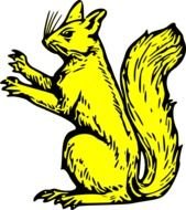 Squirrel Clip Art Without Background N2