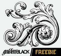 Simple Flourish Vector N2