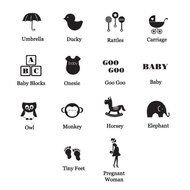 Baby Rattle Silhouette