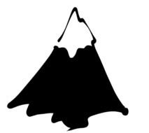 Mountain Outline Clip Art N7