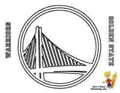 Golden State Warriors Coloring Pages