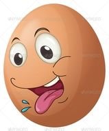 Egg Clip Art Sad Face