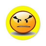 Angry Smiley Face N19