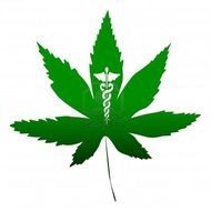 Marijuana Leaves Clip Art drawing