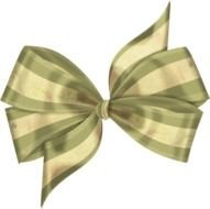 Gold Ribbon Bow N3