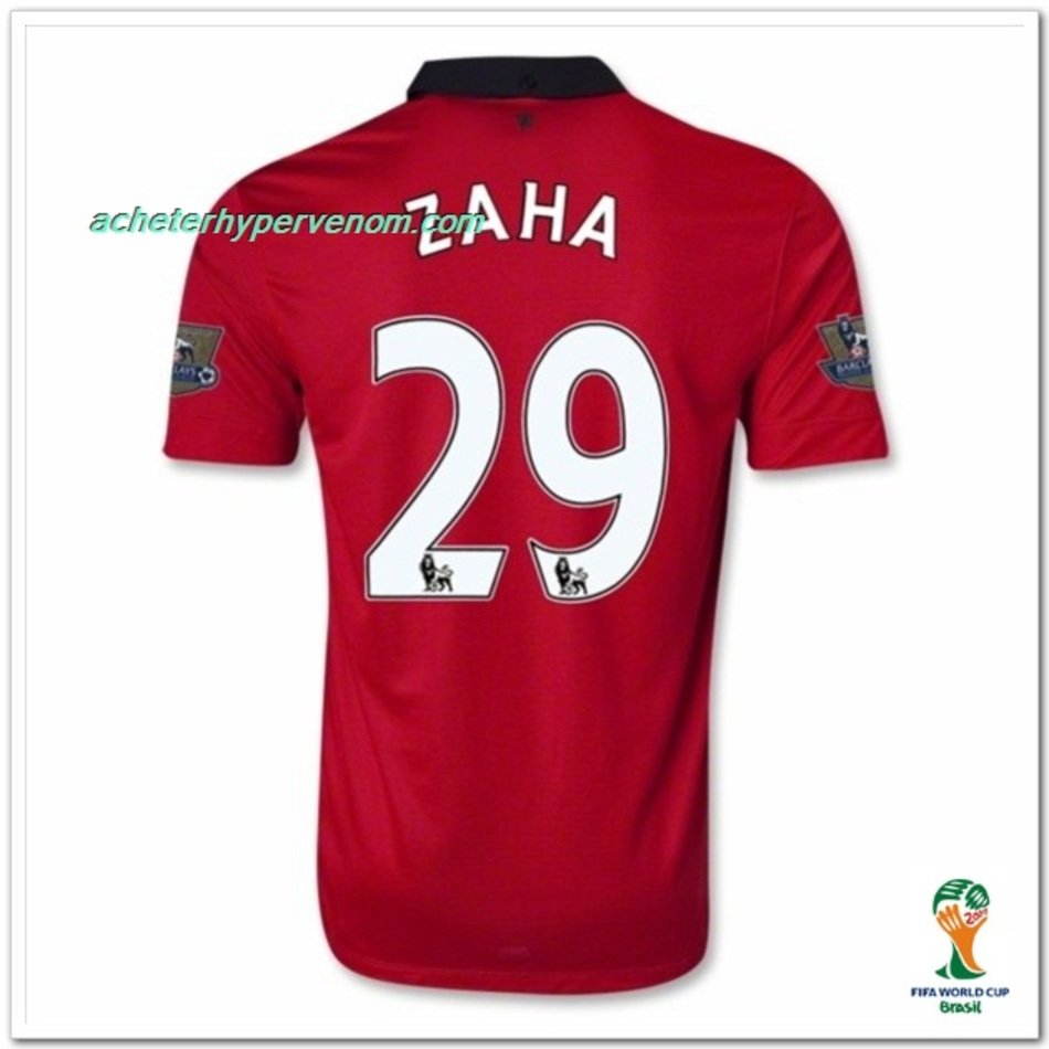 Japanese Soccer Jersey 2010 Manchester United ZAHA Home Red 2013 2014