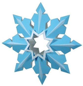 Frozen Snowflake Clip Art N9