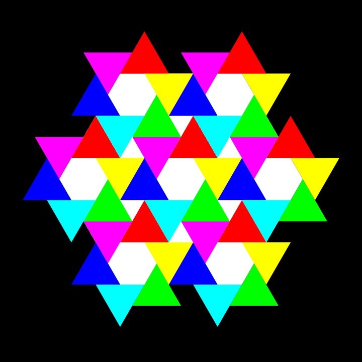 May 22 Triangles And Hexagons SVG Vector Clip Art Svg
