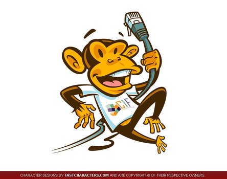 Monkey Cartoon Characters N5