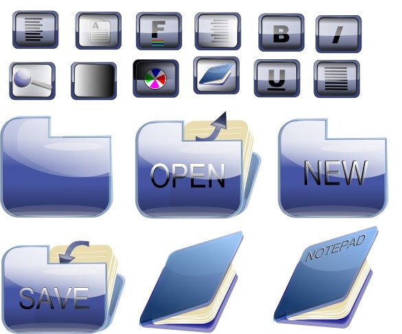 Download Blue Folder Icons Clipart Svg Free Image Download