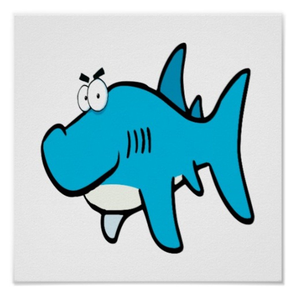 Cartoon Shark Clip Art N62