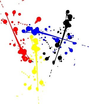 Color Splash Clip Art N18
