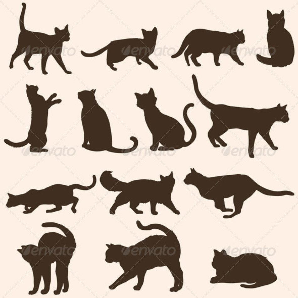 Cat Silhouette Tattoo