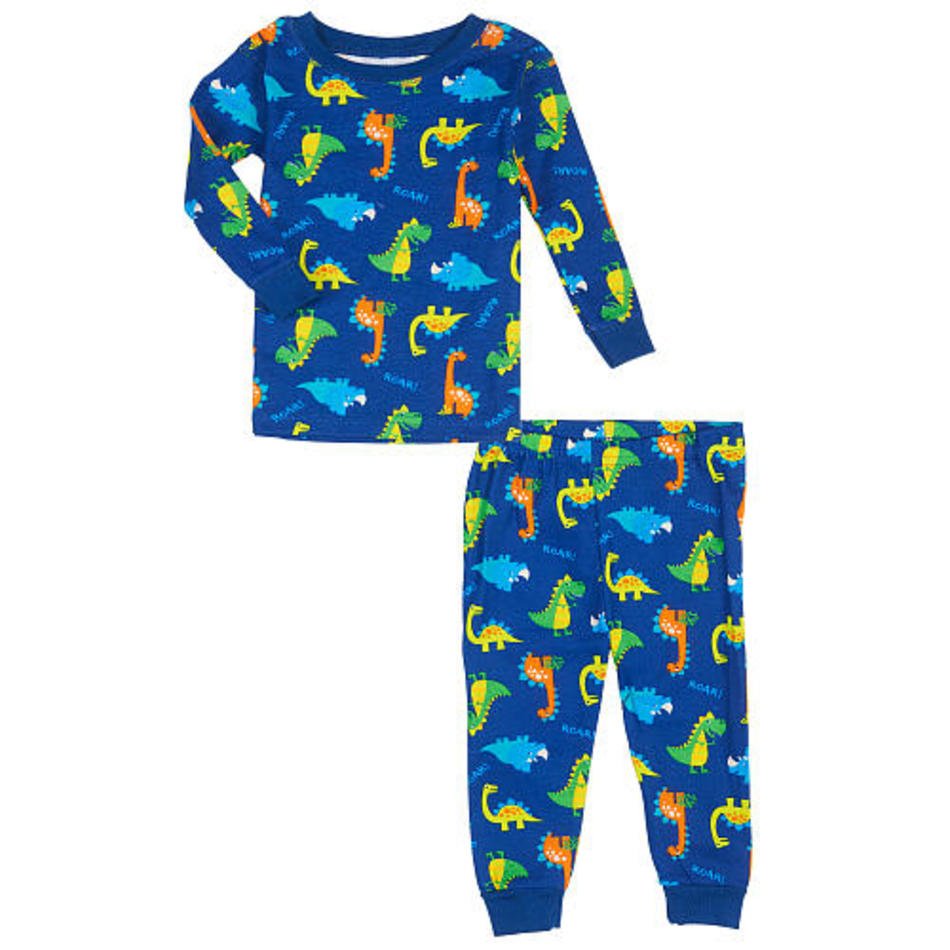 Babies R Us Boys 2 Piece Pajama Set With Long Sleeve Shirt And Pants