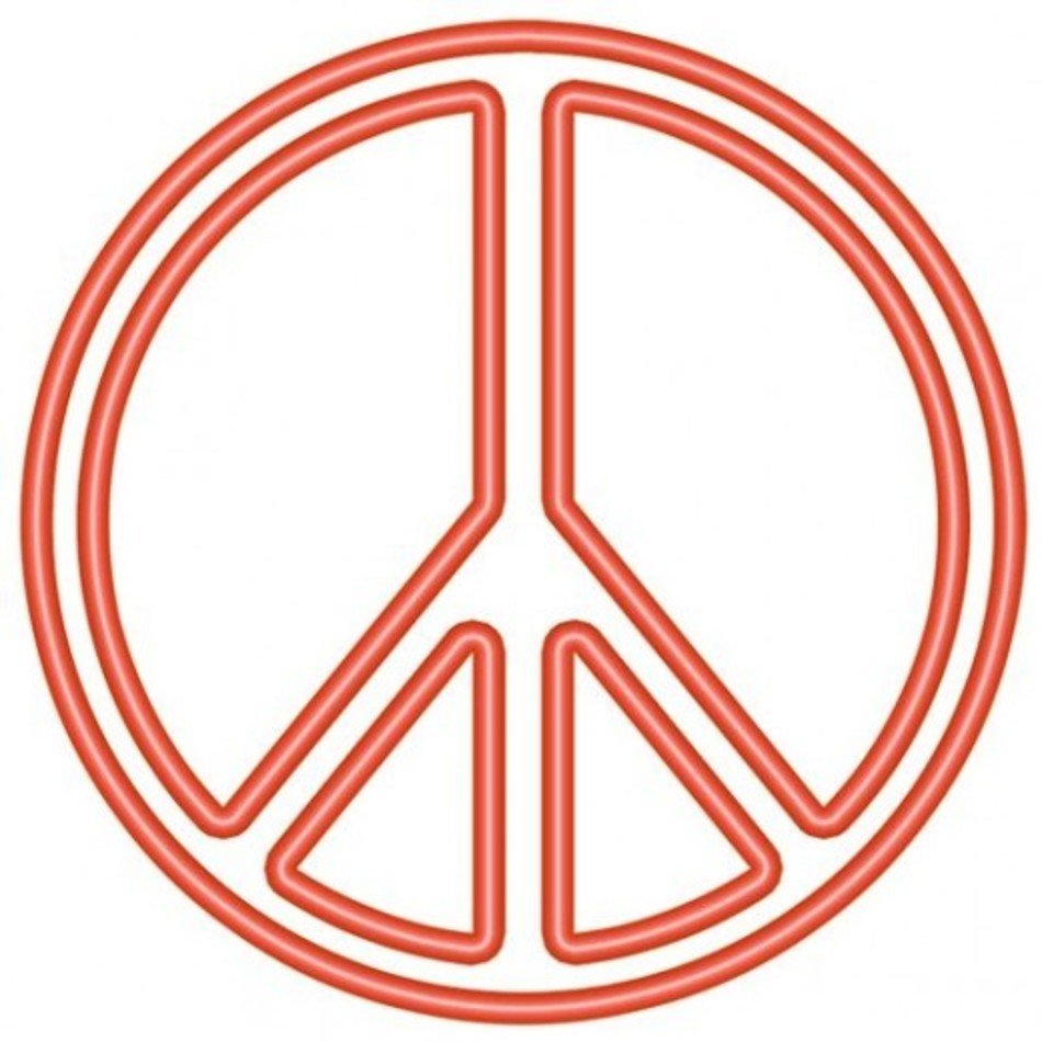 Peace Sign Clip Art N101