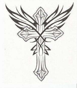 Cool Cross Tattoo Designs N3