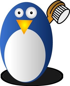 Blue Penguin Clip Art N4