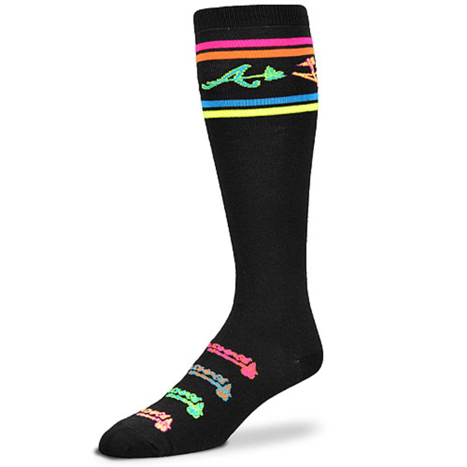 Home gt Braves Womens Footwear Atlanta Black Neon