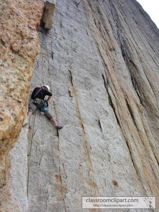 Rock Climbing Clip Art N53