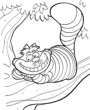 Alice In Wonderland Coloring Pages N2