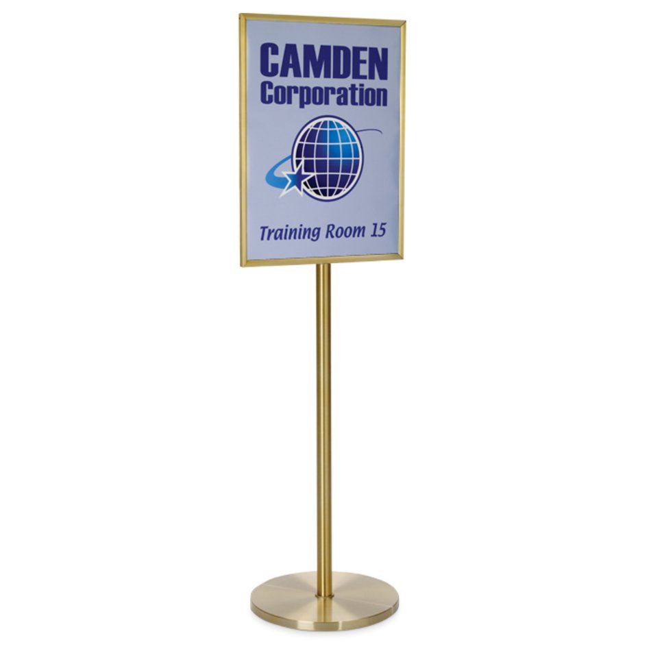 Pedestal Lobby Sign