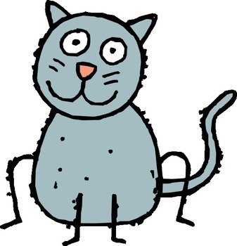Cartoon Cat Clip Art N90