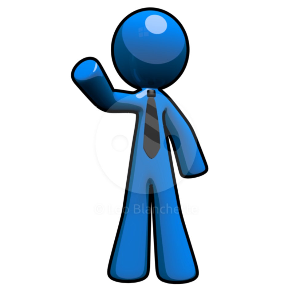 Blue Man Clip Art N28