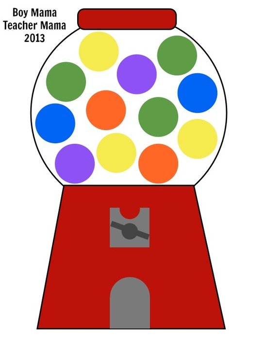 Gumball Machine Clip Art N25
