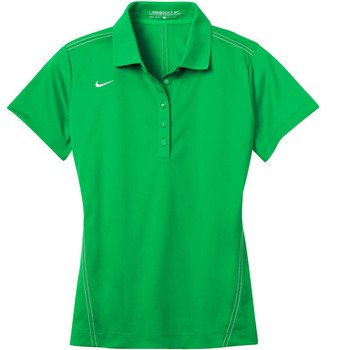 Nike Golf Ladies Dri FIT Sport Swoosh Pique Polo