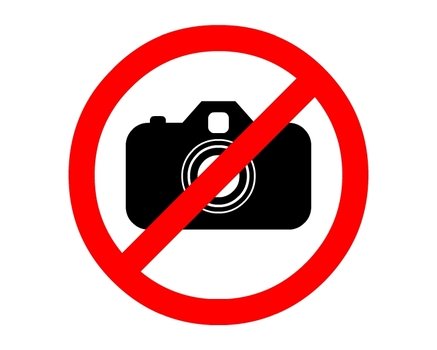 No Camera Sign N5