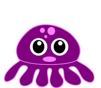 Cute Octopus Clip Art N19