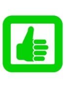 Thumbs Up green drawing