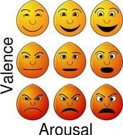 Emotions Clip Art N25