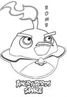 Bombs Angry Birds Coloring Pages drawing