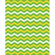 Green And Yellow Chevron