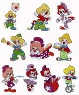 Cli Female Cute Clown Clipart