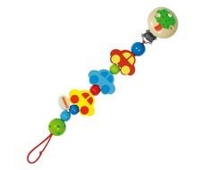 Baby Pacifier Wooden Chain