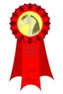 Clip art of 3rd Place Ribbon