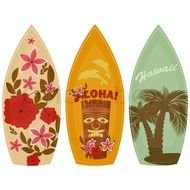 Hawaiian Clip Art Surfboards N3