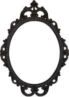 Black Oval as a Frame