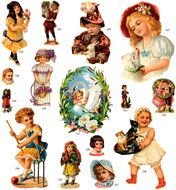 Free Vintage Collage Sheets