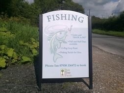 fishing sign shop