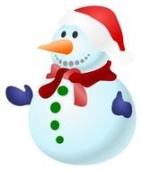 Snowman Clip Art N109